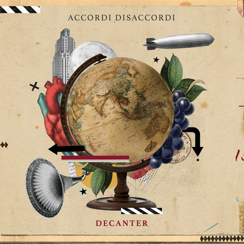 Decanter Cover Art Blurred Background