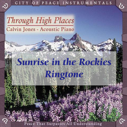 Sunrise in the Rockies Cover Art Blurred Background