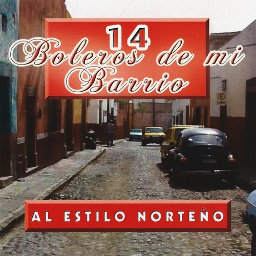 14 Boleros de mi Barrio Cover Art Blurred Background