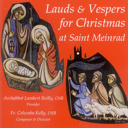 Lauds & Vespers for Christmas at Saint Meinrad Cover Art Blurred Background
