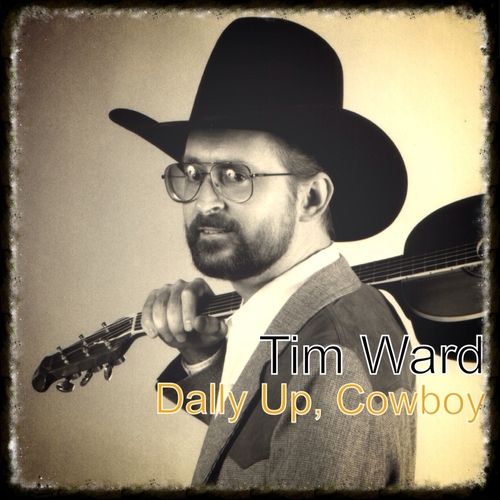 Dally Up, Cowboy Cover Art Blurred Background