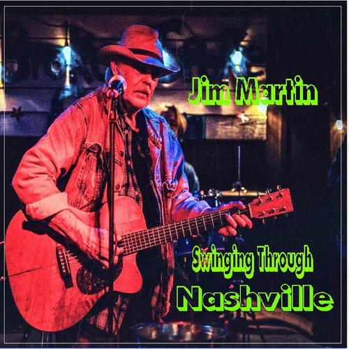 Swinging Through Nashville Cover Art Blurred Background