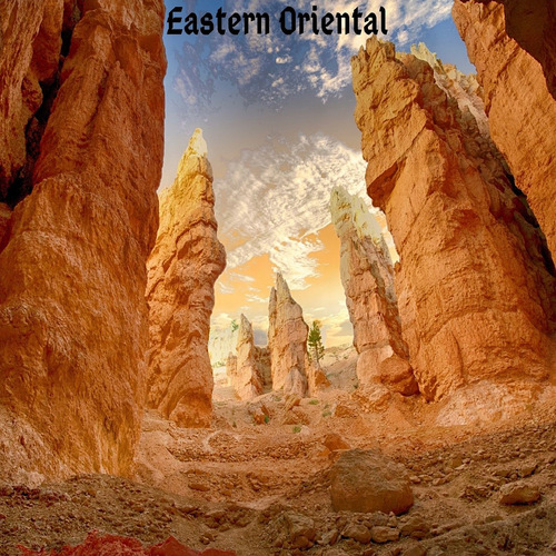 Eastern Oriental Cover Art Blurred Background
