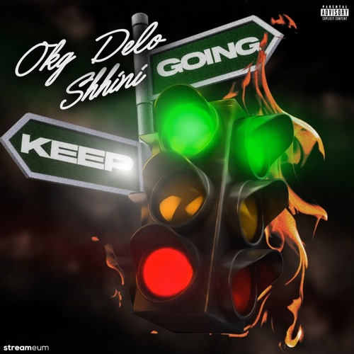 Keep Going Cover Art Blurred Background