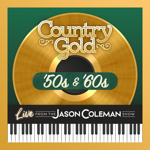 '50s & '60s Country Gold (Live from The Jason Coleman Show) Cover Art Blurred Background