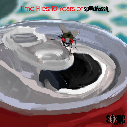Time Flies: 10 Years of Speedfossil Cover Art Blurred Background