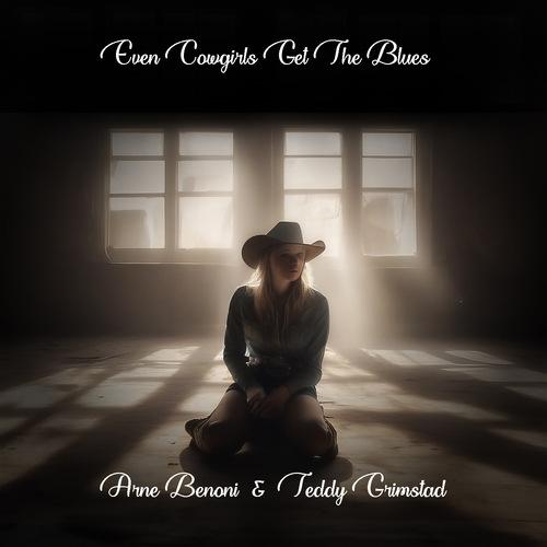 Even Cowgirls Get the Blues Cover Art Blurred Background