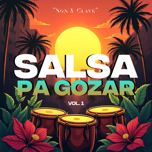 Salsa Pa' Gozar, vol. 1 Cover Art Blurred Background