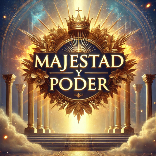 Majestad y Poder Cover Art Blurred Background