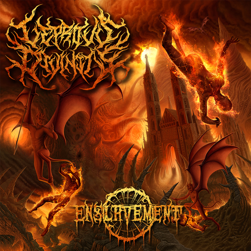 Enslavement Cover Art Blurred Background