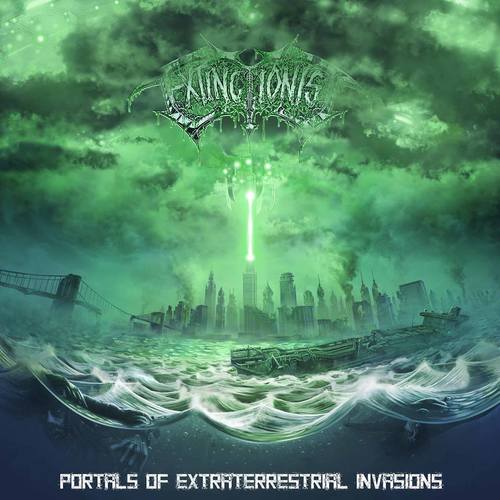 Portals of Extraterrestrial Invasions Cover Art Blurred Background