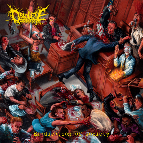Eradication of Society Cover Art Blurred Background
