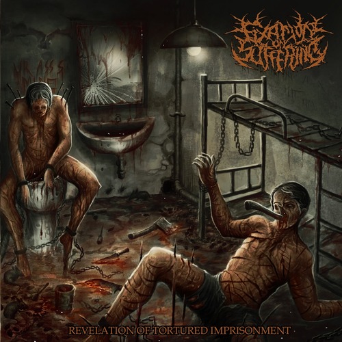 Revelation of Tortured Imprisonment Cover Art Blurred Background