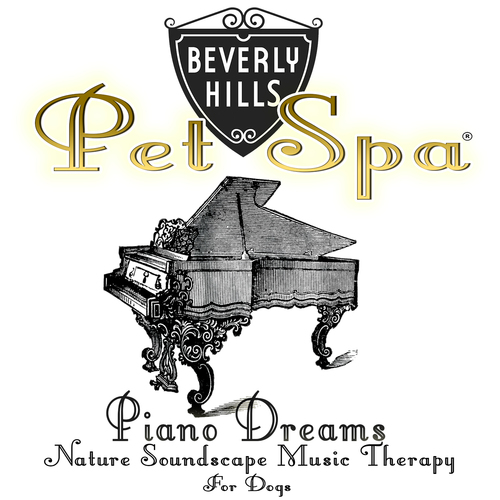 Piano Dreams (Nature Soundscape Music Therapy for Dogs) [432hz] Cover Art Blurred Background