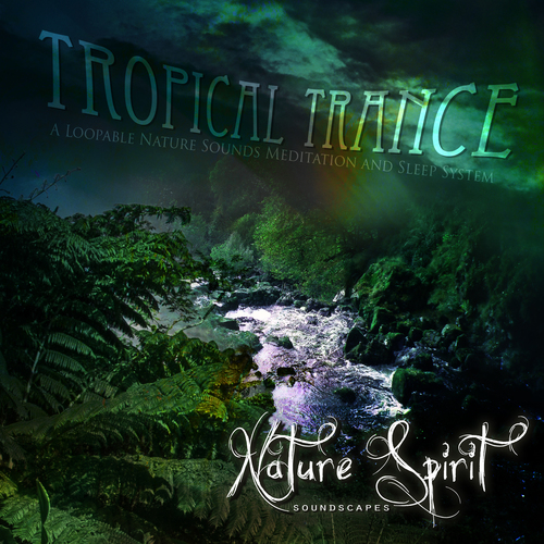 Tropical Trance (A Loopable Nature Sounds Meditation and Sleep System) Cover Art Blurred Background