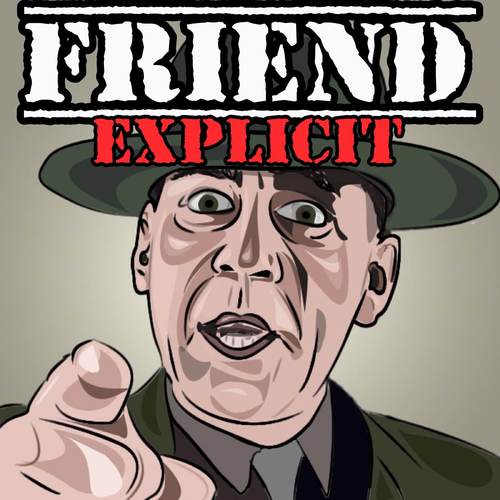 Friend Calling Drill Sgt - Army Sargent Full Mental Jacket Ringtone Cover Art Blurred Background