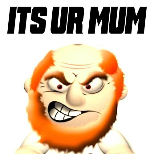 Mum Calling - Angry Scotsman Swearing Irate Scotland Ringtone Cover Art Blurred Background