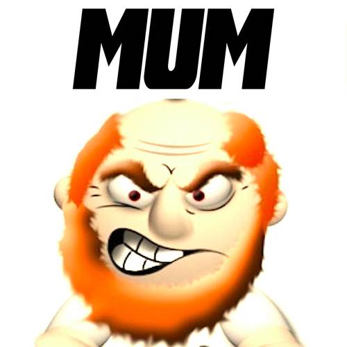 Mother Calling - Angry Scotsman Swearing Irate Scotland Ringtone Cover Art Blurred Background