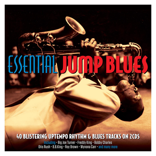 Essential Jump Blues Cover Art Blurred Background