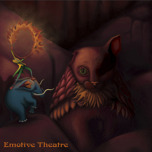 Emotive Theatre Cover Art Blurred Background