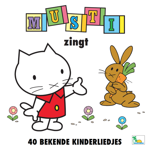 Musti Zingt 40 Bekende Kinderliedjes Cover Art Blurred Background