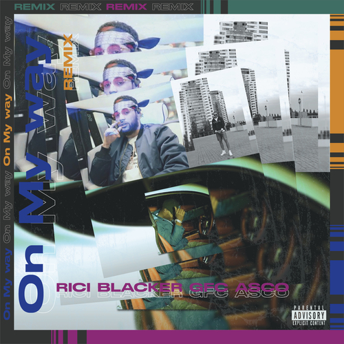 On My Way (Remix) Cover Art Blurred Background