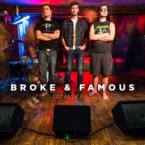 Broke & Famous Cover Art Blurred Background