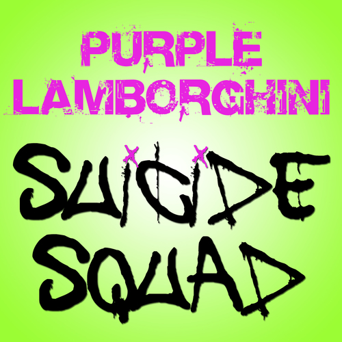 Purple Lamborghini (From "Suicide Squad") [Instrumental] [Cover] Cover Art Blurred Background