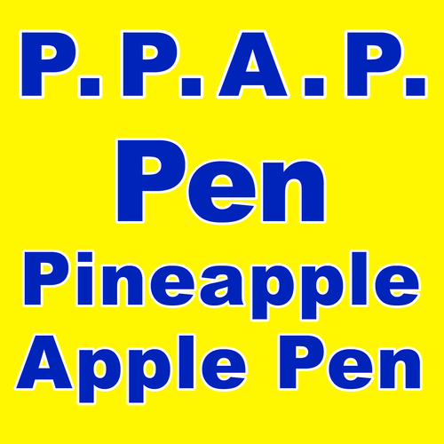 Pen Pineapple Apple Pen (From "PPAP") (Instrumental Remix) Cover Art Blurred Background