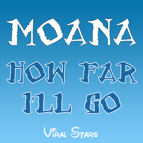 How Far I'll Go (From "Moana Theme") [Marimba Remix] [Cover] Cover Art Blurred Background