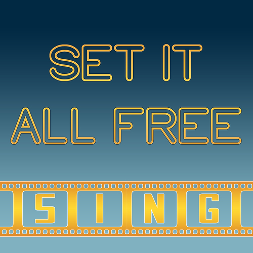 Set It All Free (From "Sing Theme") [Marimba Remix] [Cover] Cover Art Blurred Background