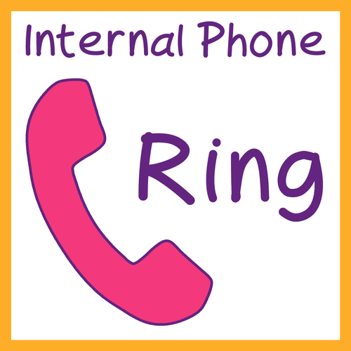 Internal Phone Ring Cover Art Blurred Background