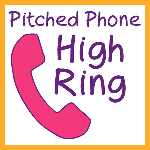 Pitched Phone High Ring Cover Art Blurred Background