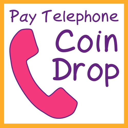 Pay Telephone Coin Drop Cover Art Blurred Background
