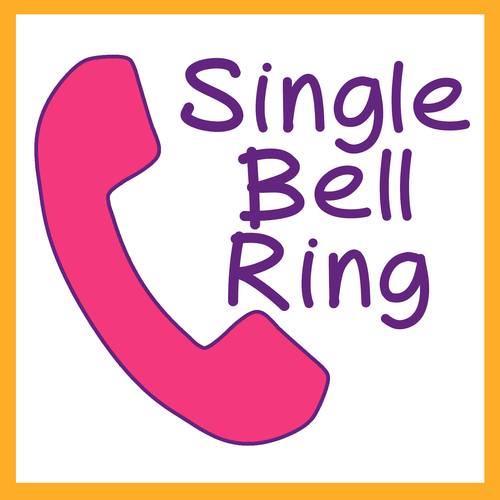 Antique Phone Single Bell Ring Cover Art Blurred Background