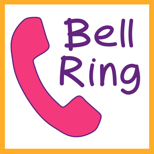 Antique Phone Bell Ring Cover Art Blurred Background