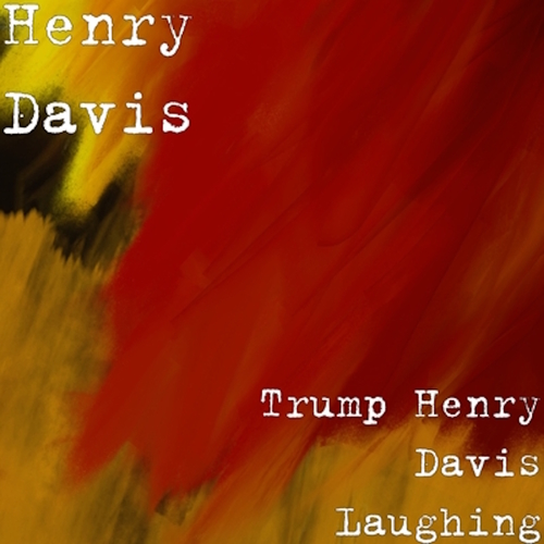 Laughing Trump Cover Art Blurred Background