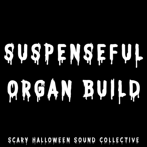 Suspenseful Organ Build Cover Art Blurred Background