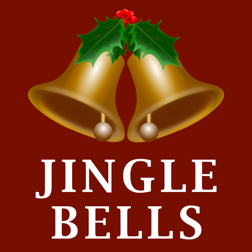 Jingle Bells (Marimba Remix) Cover Art Blurred Background