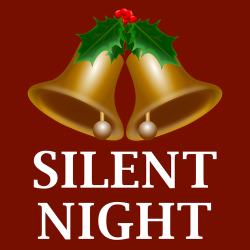 Silent Night (Marimba Remix) Cover Art Blurred Background