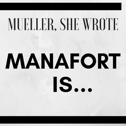 Manafort Is.... Cover Art Blurred Background