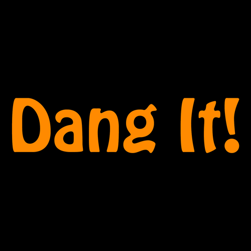 Dang It! Cover Art Blurred Background