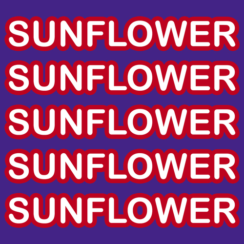 Sunflower (Marimba Cover) Cover Art Blurred Background