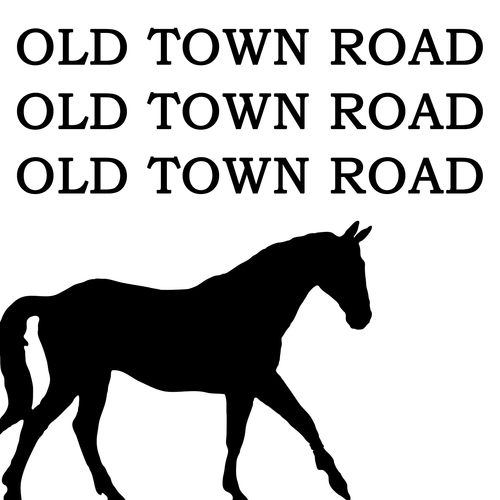 Old Town Road (Marimba Cover) Cover Art Blurred Background