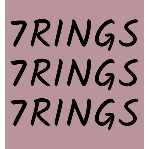 7 Rings (Marimba Cover) Cover Art Blurred Background