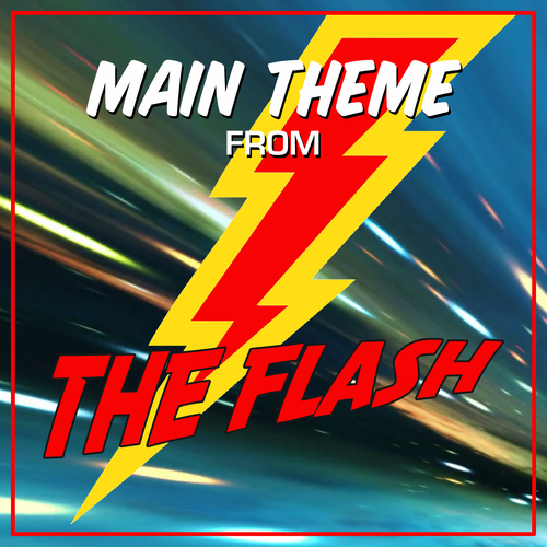 The Flash Main Theme (Cover) Cover Art Blurred Background