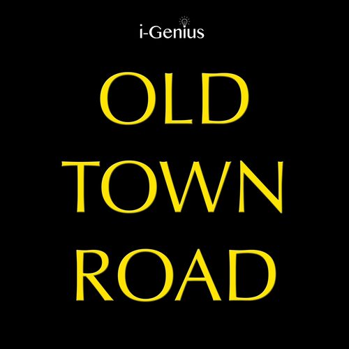 Old Town Road (Instrumental Cover) Cover Art Blurred Background