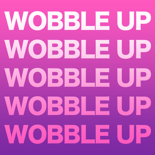Wobble Up (Marimba Cover) Cover Art Blurred Background