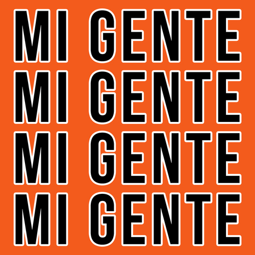 Mi Gente (Marimba Cover) Cover Art Blurred Background