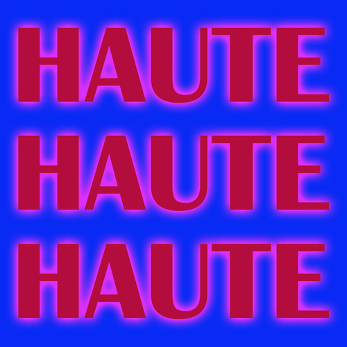 Haute (Marimba Cover) Cover Art Blurred Background